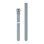 Silikonowy pasek Garmin QuickFit 20 mm (Zestaw nurkowy - 3 sztuki) - kolor morski [010-13029-00]