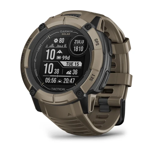 Garmin Instict 2X Solar to zaawansowany i odporny na trudne warunki zegarek OUTDOOR. Wersja 2X posiada dodatkowo wbudowaną latarkę LED.