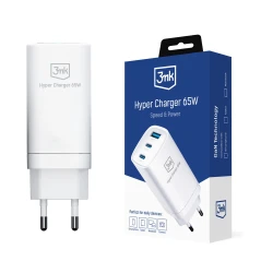 Ładowarka sieciowa 65W - 3mk Hyper GaN Charger
