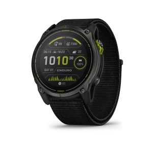 Garmin Enduro 3 - 51mm - Solar Sapphire Carbon Gray Titanium z czarnym nylonowym paskiem UltraFit [010-02751-01]
