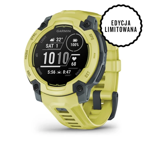 Garmin Instinct E to smartwatch GPS o wytrzymałej konstrukcji – wyposażony w niezbędne funkcje, przydatne do zmierzenia się z każdym kolejnym dniem.