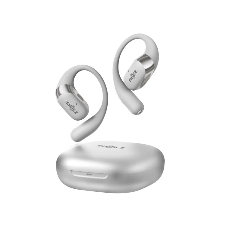 Słuchawki Shokz OpenFIt 2 + Srebrne 2.webp