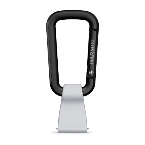 Zaczep z karabinkiem do znacznika MOB firmy Garmin w kolorze białym