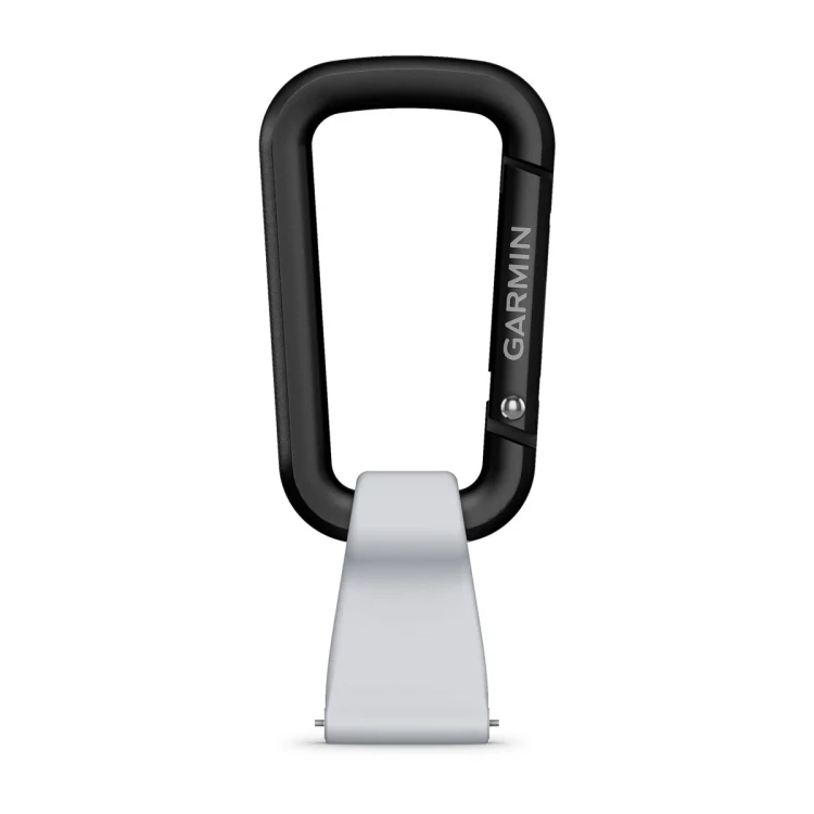 Zaczep z karabinkiem do znacznika MOB firmy Garmin w kolorze białym