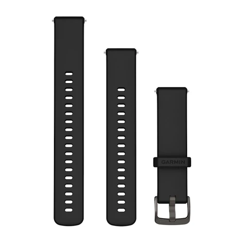 Silikonowy pasek Quick Release 18mm. Pasek pasuje m.in. do modeli Forerunner 255s/265s, Vivoactive 4s, Venu 2s, Venu 3s, Venu 4 41mm.