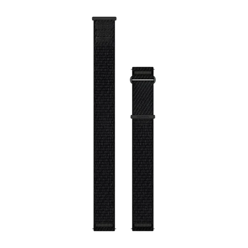 Lekki, materiałowy pasek ComfortFit w rozmiarze 22mm z mechanizmem szybkiej zmiany.