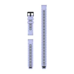 Silikonowy pasek Garmin QuickFit 22 mm (Zestaw nurkowy - 3 sztuki) - kolor Blueberry [010-14410-01]