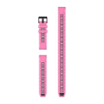 Silikonowy pasek Garmin QuickFit 22 mm (Zestaw nurkowy - 3 sztuki) - kolor Pink aurora [010-14409-01]