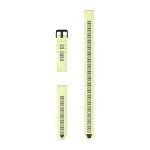 Silikonowy pasek Garmin QuickFit 20 mm (Zestaw nurkowy - 3 sztuki) -  kolor Citron [010-14411-00]