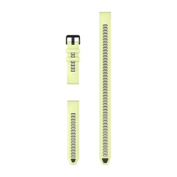 Silikonowy pasek Garmin QuickFit 20 mm (Zestaw nurkowy - 3 sztuki) -  kolor Citron [010-14411-00]