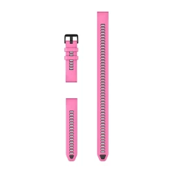 Silikonowy pasek Garmin QuickFit 20 mm (Zestaw nurkowy - 3 sztuki) -  kolor Pink aurora [010-14409-00]