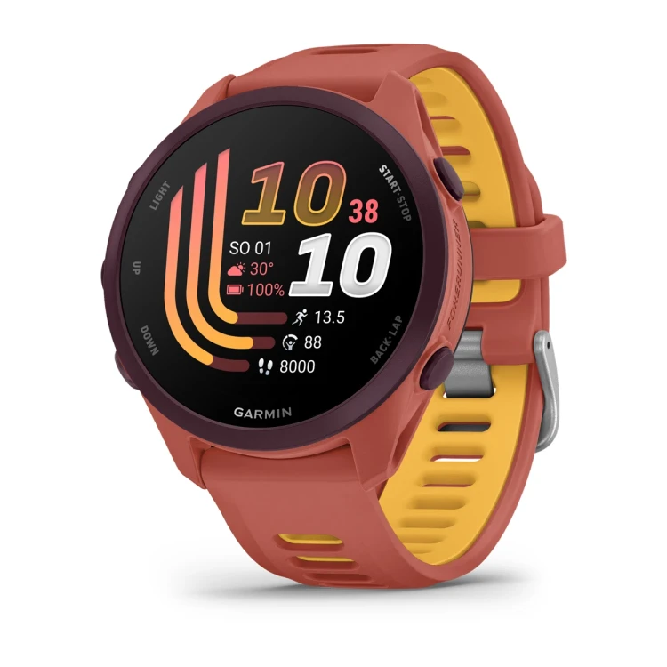 Garmin Forerunner 170 Music to prosty w obsłudze smartwatch GPS do biegania z wbudowanymi płatnościami Garmin Pay i odtwarzaczem muzyki.