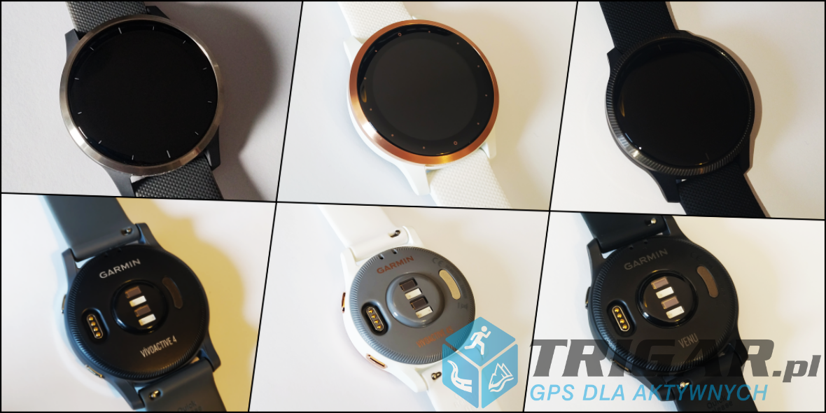 Vivoactive 4, Vivoactive 4s, Venu