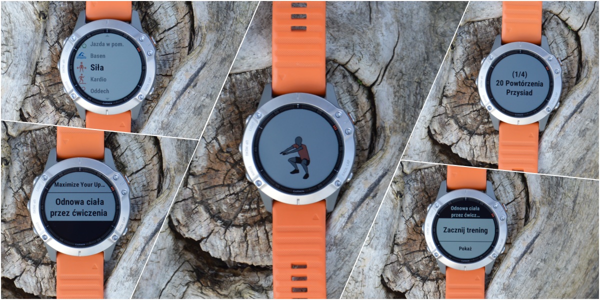 Garmin Fenix6 treningi