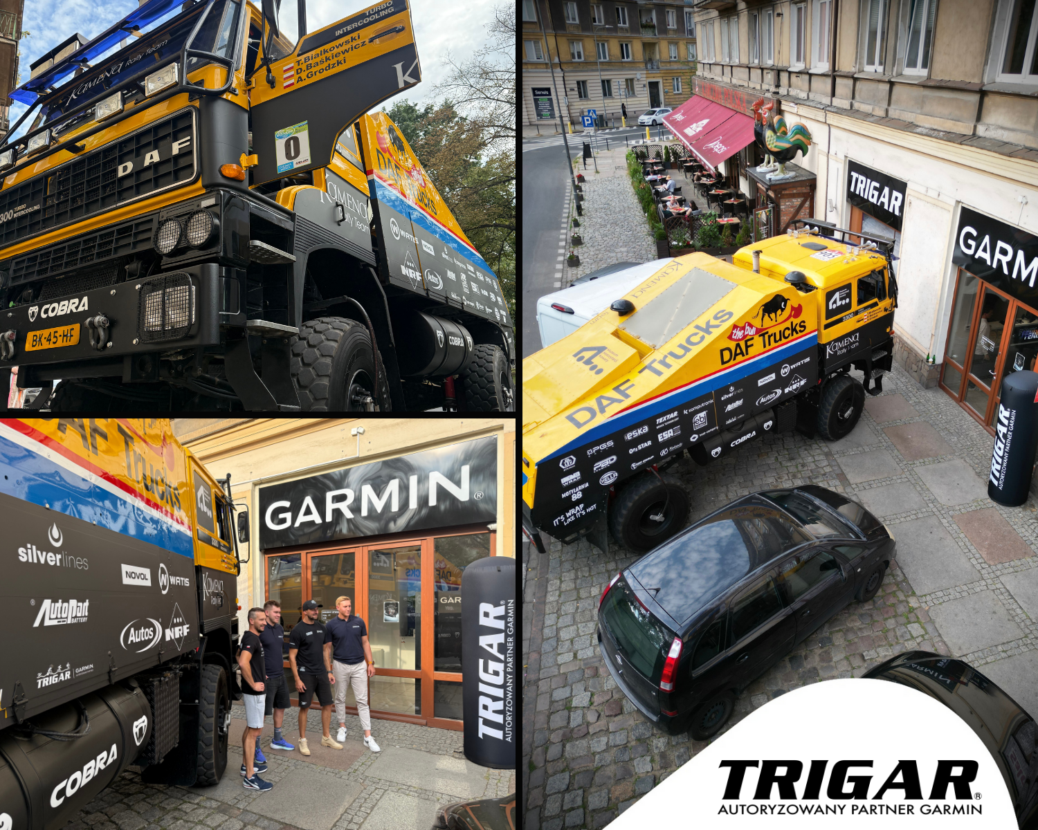 Wizyta Kamena Rally Team w TRIGAR Szczecin