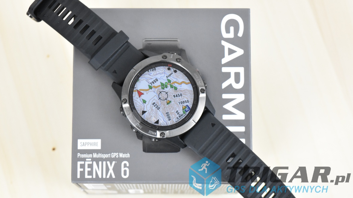 Zegarek na rower z GPS Garmin Fenix 6
