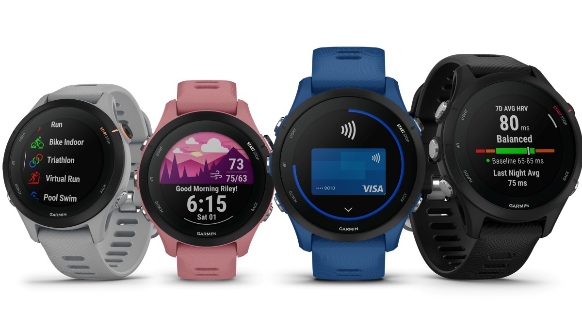 Garmin Forerunner 255 wersje kolory