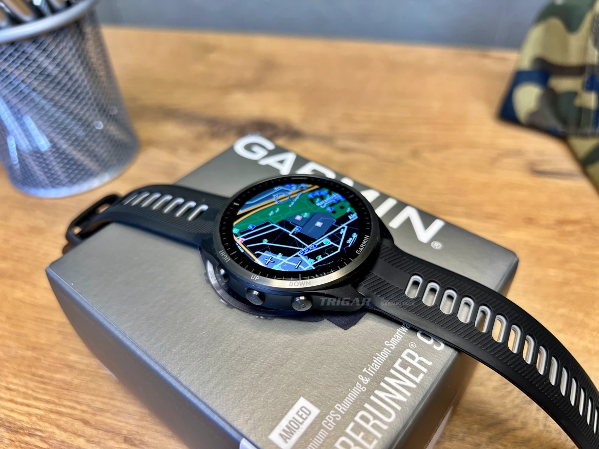 Mapa w Garmin Forerunner 965
