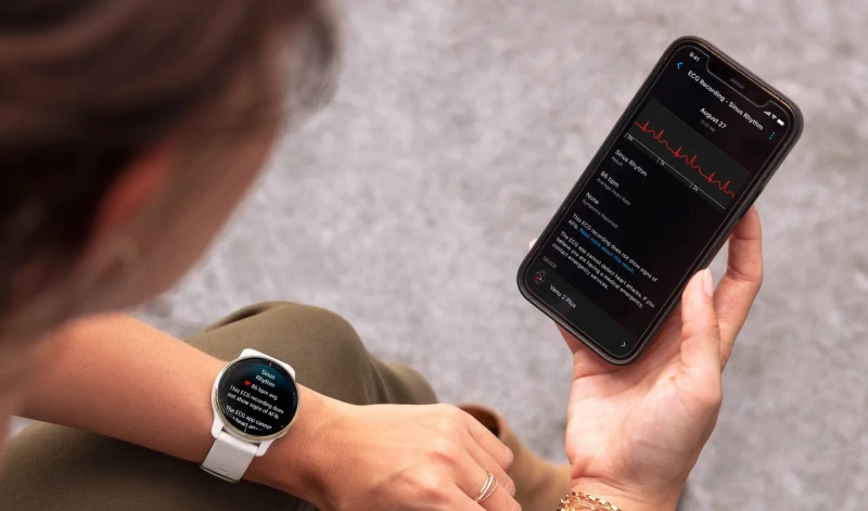 Garmin Venu 2 Plus - funkcja EKG