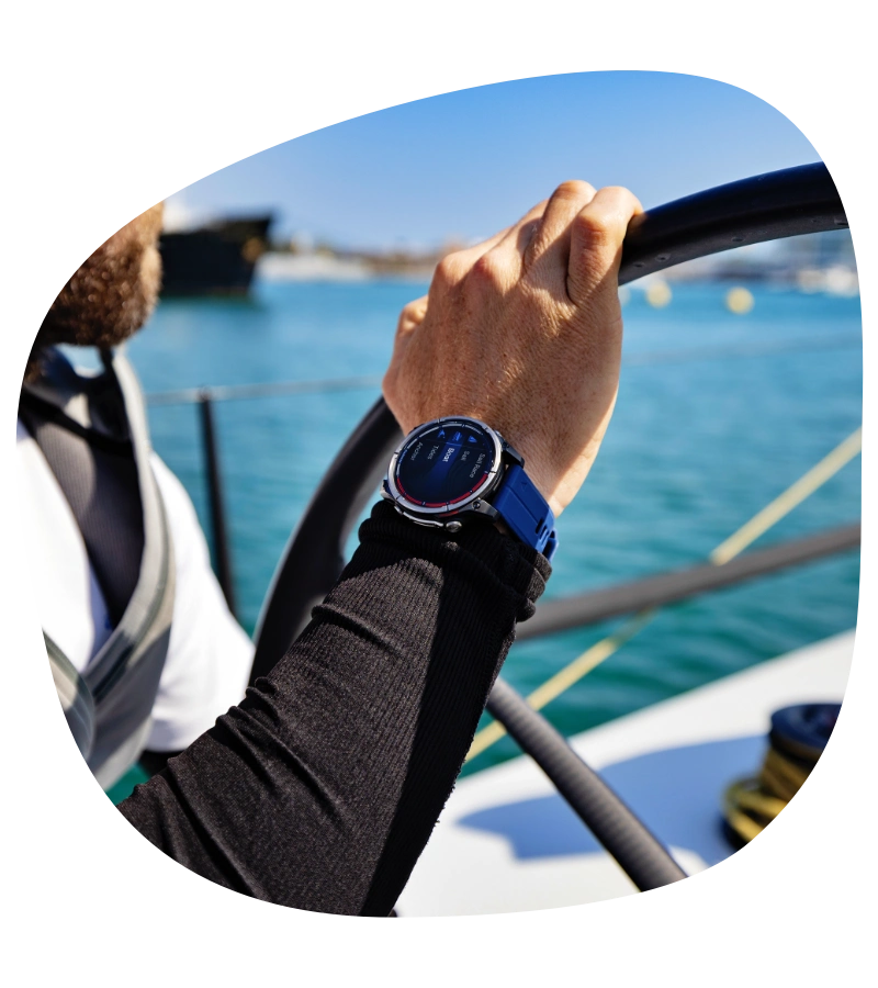Zegarek dla żeglarzy Garmin Quatix 8