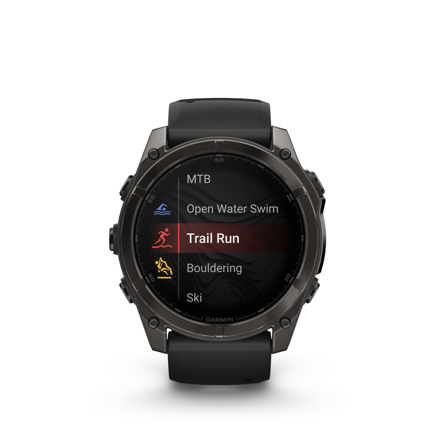 Fenix8_51_HR_CarbonGray_Black_Front_0000_fenix8_activitylist_trail_run.webp