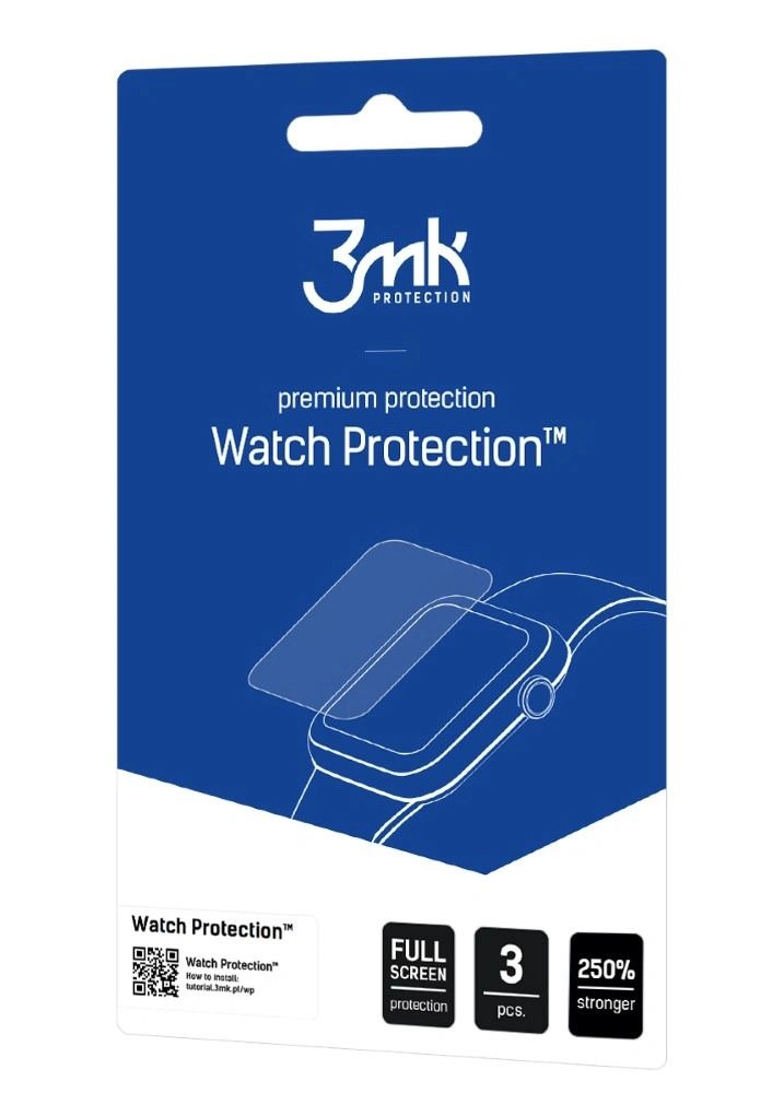 Folia ochronna na ekran Garmin Venu 4 45mm - 3mk Watch Protection ARC+ (3 szt)