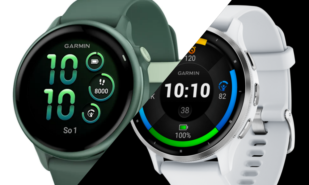 Na obrazku zegarek Vivoactive 6 oraz Venu 3